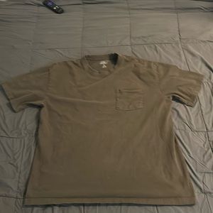 Dickies XL Greyish-green shirt with pocket on front